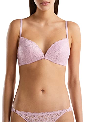 United Colors of Benetton Biustonosz damski 34qd1r003 bielizna różowa, 07z, S, Różowy 07z, S