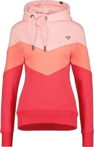 ALIFE and Kickin StellaAK A bluza z kapturem, damska bluza z kapturem, sweter, Coral Melange, S