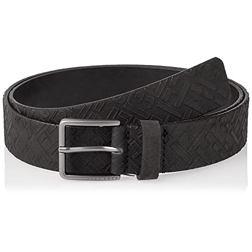 BOSS męskie Ther-hbbh-n_sz35 Pasek, Czarny 1, 90