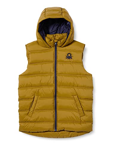 United Colors of Benetton Kamizelka dziecięca i młodzieżowa 2wu0cj05, kurtka, wojskowa 37b, M