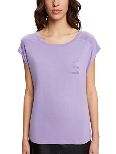 ESPRIT Collection T-shirt damski, 570/lawendowy, S