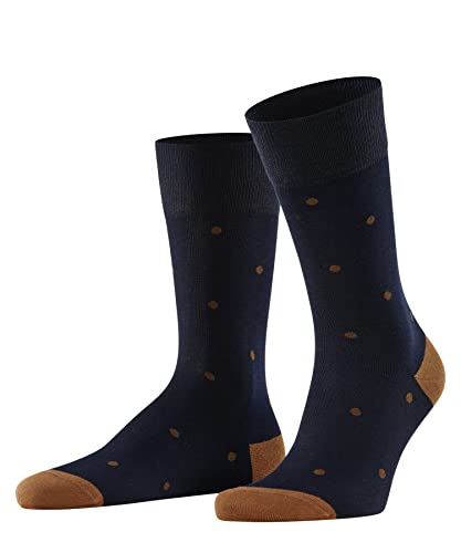 Falke DOT Skarpetki (Paczka 3) Męskie, Niebieski (Dark Navy 6376), 47-50 EU