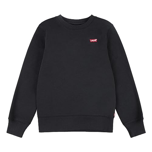 Levi's Bluza chłopięca Lvb Mini Logo Crewneck Sweatsh 9ee331, Meteoryt, 12 Lat