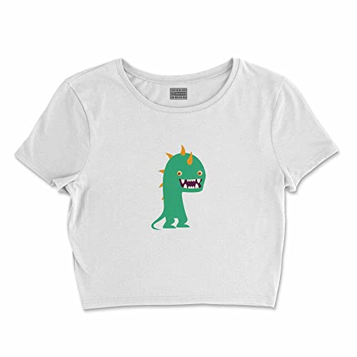 Bona Basics, Nadruk Cyfrowy, Koszulka Podstawowa dla Kobiet, 100% Bawełna, Biały, Casual, Topy dla Kobiet, Rozmiar: XL, biały, XL