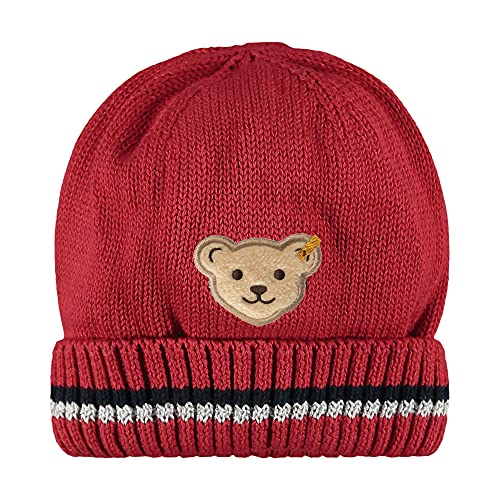 Steiff Czapka Bimba, Czerwony tango, 37 cm (Neonato)