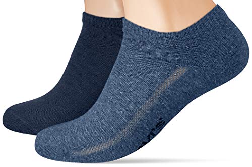 Levi's Męskie skarpety Levis 168sf Low Cut 2p, niebieski (niebieski (Denim Blue 460)), 43-46 EU