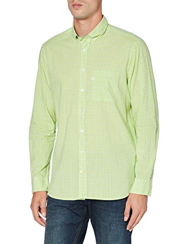camel active Koszula męska 4091024s0261, Lime, S