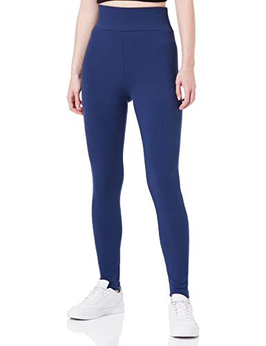 FILA Damskie spodnie Bozcada z wysokim stanem, niebieskie (Medieval Blue), L