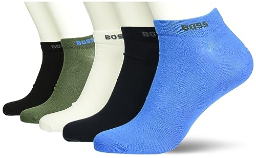 BOSS Męskie skarpety 5P AS Uni Color CC Ankle Socks, Open Miscellaneous, 40-46, Open Miscellaneous, 46 EU
