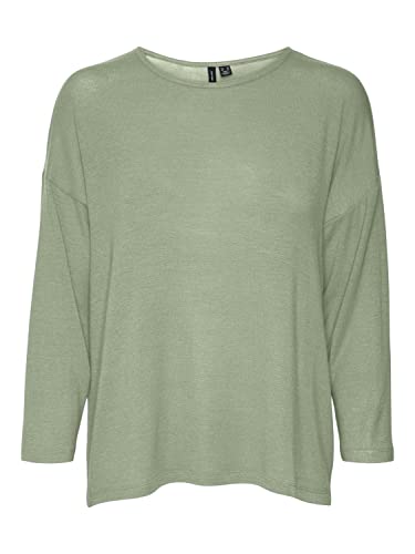 VERO MODA VMALMA 3/4 JRS Top, Reseda, S, Reseda, S