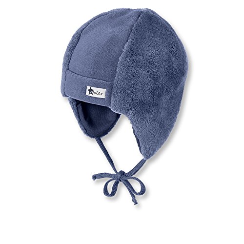 Sterntaler Mütze Czapka dla dzieci, Niebieski (niebieski nocny 366)., 43