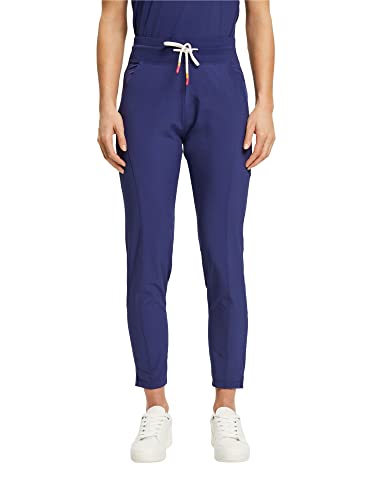ESPRIT Damskie spodnie treningowe WV Pant, granatowe 5, S, Navy 5, S