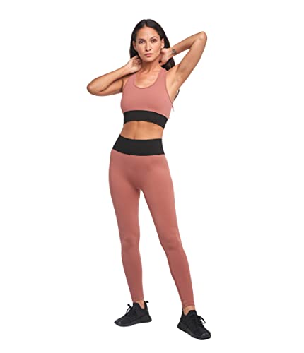 Heart And Soul Damskie legginsy Rivington BRB z pudru, S