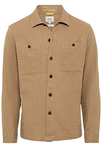 camel active Koszula męska 409332/1S42, drewno, XL, wood, XL