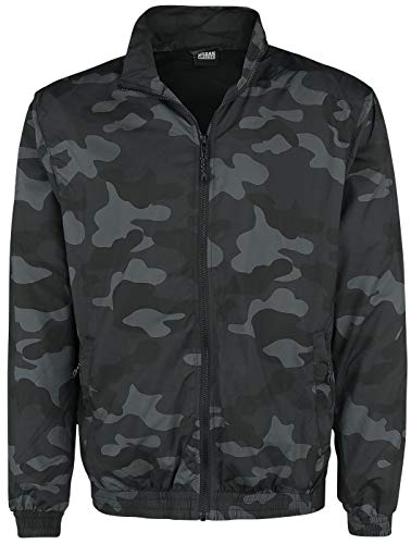 Urban Classics Męska kurtka sportowa Camo Track Jacket, Wielokolorowy (Darkdesert Camo 02271), XL