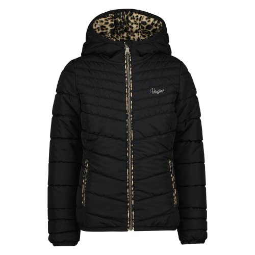 Vingino Dziewczęca kurtka Tafina Outdoor, Deep Black, 140 cm