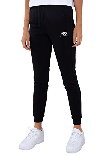 Alpha Industries Damskie spodnie garniturowe Basic dresowe Wmn, czarny, XS