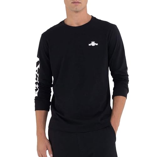 Replay T-shirt męski, Black 098, XL