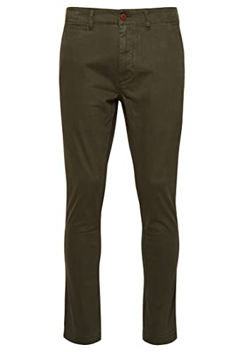 Superdry Spodnie męskie Officers Slim Chino, Surplus Goods Olive, 36W x 32L