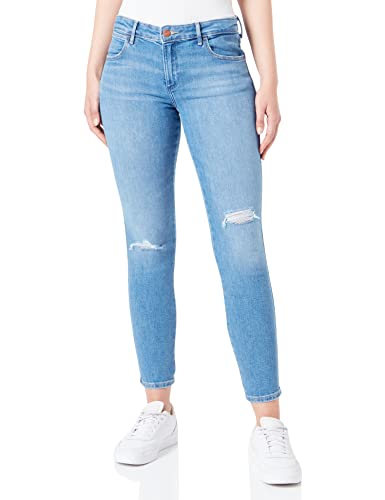 Wrangler Jeansy damskie typu skinny, riptide, W33 / L34, Riptide, 33W / 34L