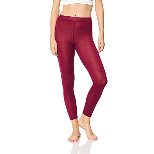 sloggi Ever Cosy legginsy, czerwony (Ciemne wino), M