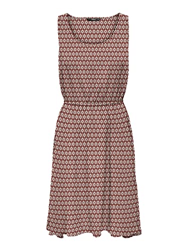 ONLY Sukienka damska Onlnova Life S/L Sara Dress AOP Ptm, Bossa Nova, 34