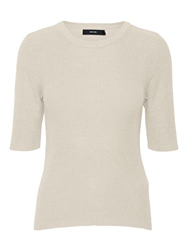 VERO MODA Sweter damski, brzoza, L