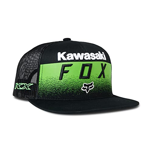 Fox Racing Czapka męska Fox X KAWI Snapback, czarna, jeden rozmiar, Czarny, Rozmiar uniwersalny