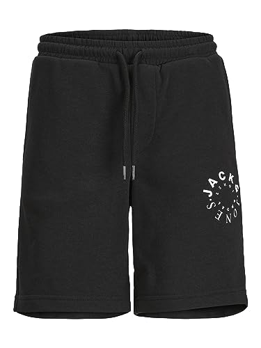 JACK&JONES JUNIOR Jpstwarrior chłopięce szorty dresowe w Jnr, czarny, 140