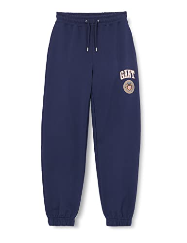 GANT Damskie spodnie dresowe D1. Crest Shield Sweat Pants spodnie rekreacyjne, Classic Blue, XL