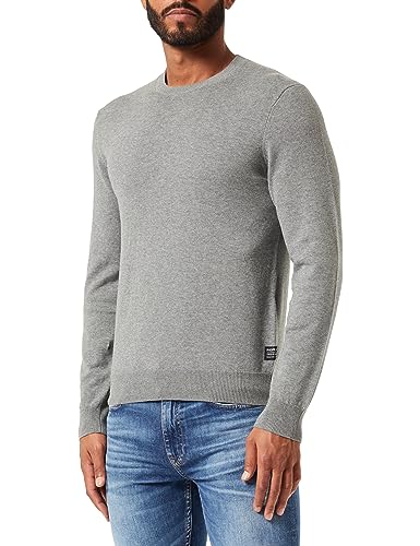 Replay sweter męski, M05 Grey Metal Melange, S