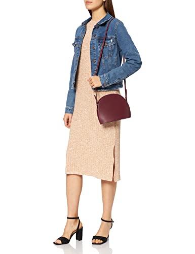 Vero Moda Damska sukienka z okrągłym dekoltem Vmnille Ls, Opalenizna/detale: w brzozie, M