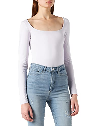 Urban Classics Damska koszulka damska z długim rękawem, Softlilac, L