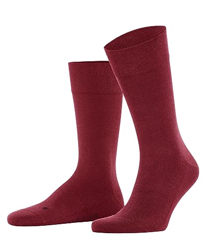 FALKE Mężczyźni Skarpety Sensitive New York M SO Lyocell bezuciskowe 1 Para, Czerwony (Scarlet 8228), 47-50