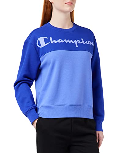Champion Damski sweter z kapturem Color Story, niebieski, XS