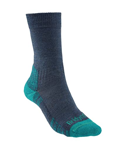 Bridgedale Damskie skarpety 710652/435/L, denim, L