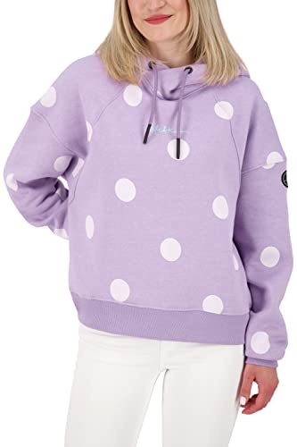 ALIFE and Kickin JessyAK B bluza z kapturem, damska bluza z kapturem, sweter, Cyfrowy lawendowy melanż, L