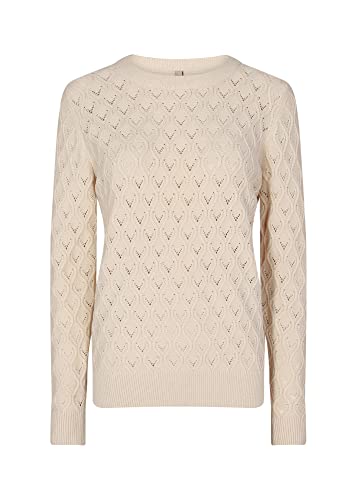 SOYACONCEPT Women's SC-BLISSA 34 damski sweter, kremowy, rozmiar M, kremowy, M