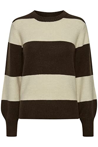 ICHI IHEDEN LS4 sweter damski, 190915/Coffee Bean, M