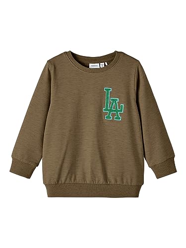 NAME IT Bluza chłopięca Nmmkalles Sweat Unb, Kangur, 110