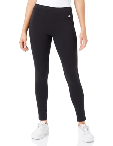 Champion Legacy American Classics W-Light Stretch Fleece Legginsy Damskie, Czarny, XL