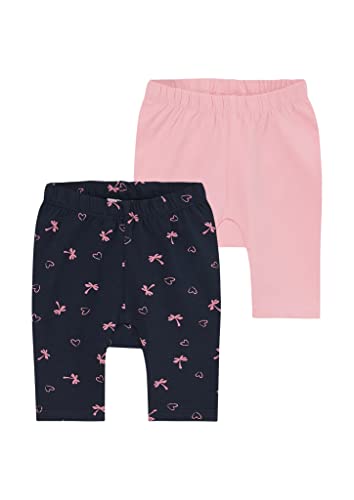 s.Oliver Junior Baby Girls Legginsy Capri, różowe, 68, Rosa, 68 cm