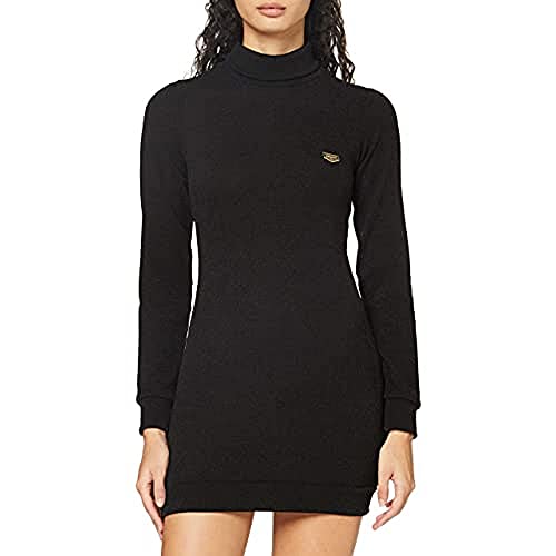 Gianni Kavanagh Damska sukienka Black Core Turtleneck Dress, czarny, M