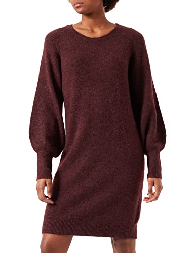 VERO MODA Damska sukienka Vmsimone Ls O-Neck Dress Ga Noos, Port Royale/szczegóły: melanż, S