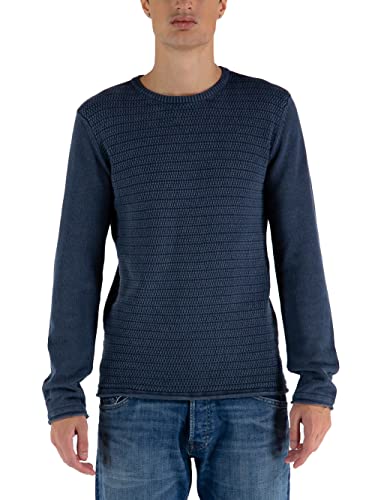 Blend Sweter męski, 194024/Dress Blues, XL
