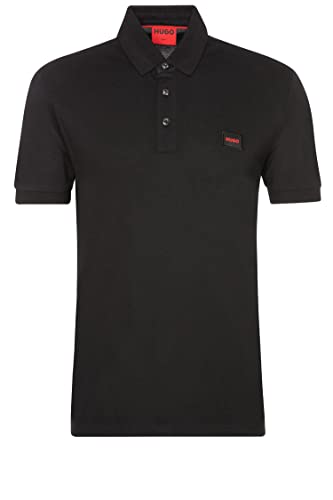 HUGO Męska koszulka polo, Dark Red604, S