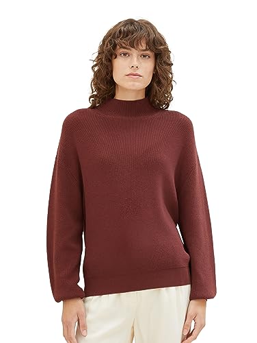 TOM TAILOR Sweter damski, 30337 - Raisin, M