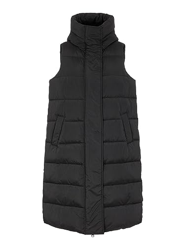 YAS Damska kamizelka Yasliro Padded Vest S. Noos, czarny, XXL