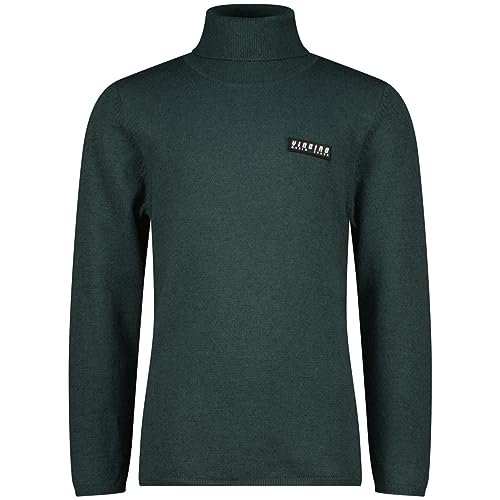Vingino Bluza chłopięca Basic-Knit, ciemnozielony, 10 Lat
