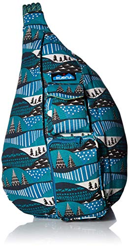 KAVU Damska torba na pasek, damska, Rope Bag, zimowa scape, One Size